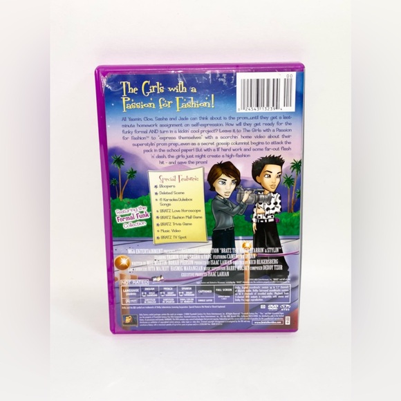 2004 Bratz Starrin’ & Stylin’ DVD Movie - Picture 2 of 9